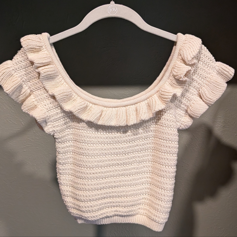 Crochet Knit Top